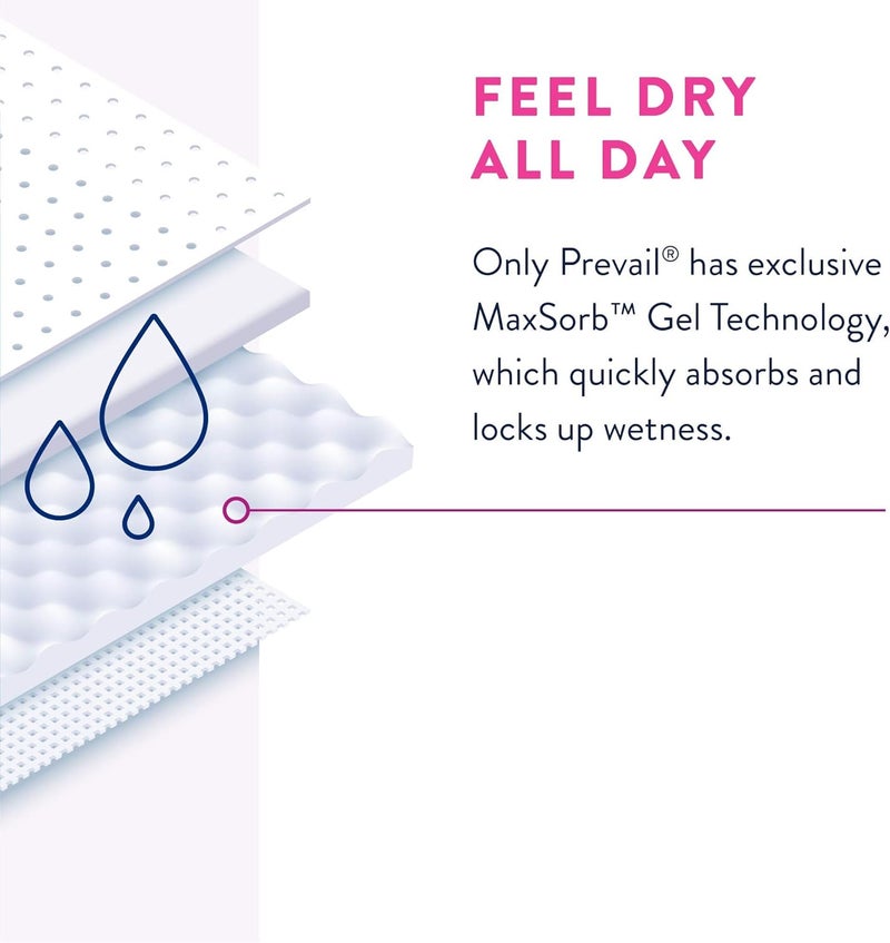 Prevail Proven | 2X-Large Pull-Up | Women's Incontinence Protective Underwear | Maximum Absorbency | 56 Count (package may vary) - Image 5